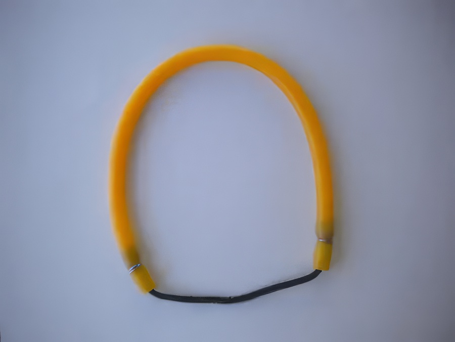 12" Inch Amber TPR Material Pole Spear Lanyard