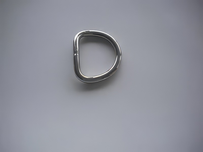 2" D-Ring 8mm Commercial Grade Bent - Product Image