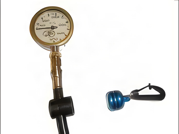Magnetic Hose Holder "BLUE w/ Black Body" - Product Image
