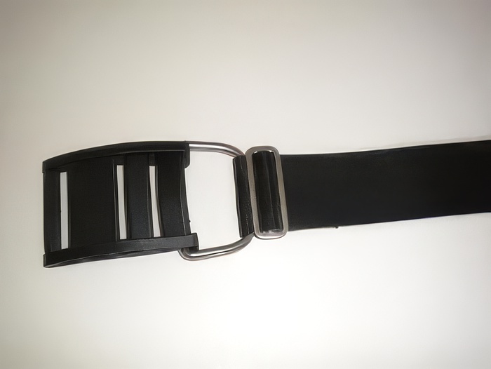 Delrin BLACK Adjustable Reinforced Cam Straps - Product Image