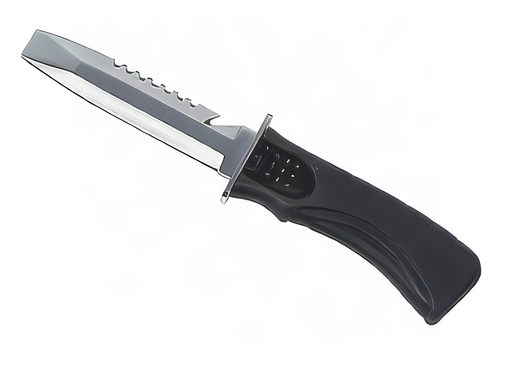 Pro Blue Hammerhead Dive Knife "Yellow" - Product Image