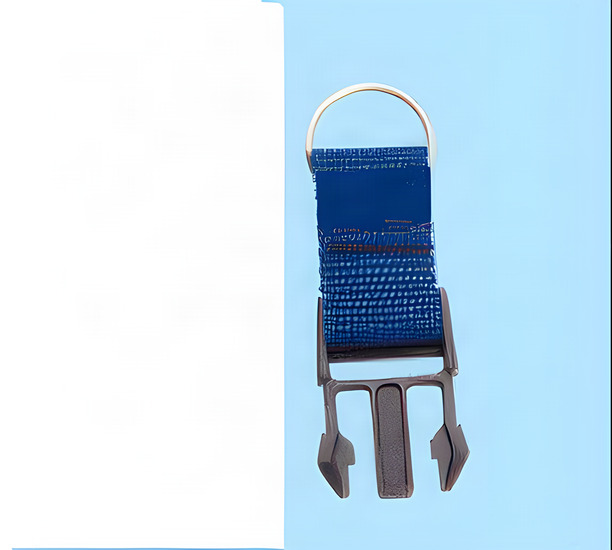 Male 1 inch Clip to 1 1/4 inch SS split ring - Product Image