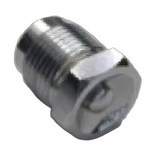 Electro-Plated Finish Din Plug w/ Pressure Release Button  "One plug"