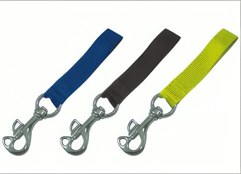 Stainless Steel Butterfly Snap w/BLACK 1 inch webbing - Product Image