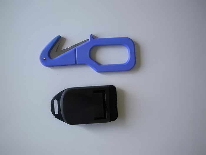 Piranha Extreme Line Cutter "PURPLE"  W/ Shealth - Product Image