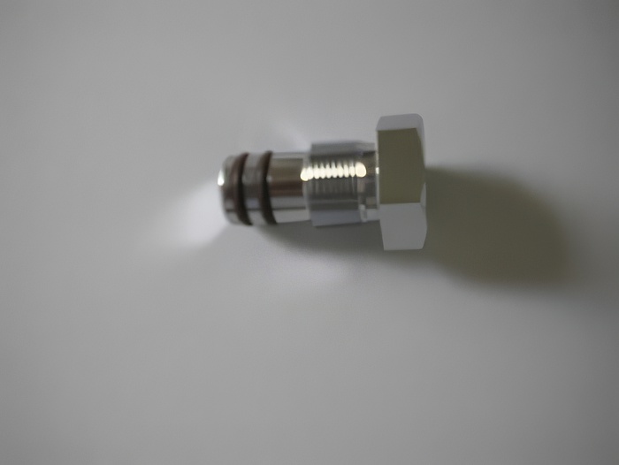 End Plug "Fine Thread"   NO Notch    Rightside Plug - Product Image