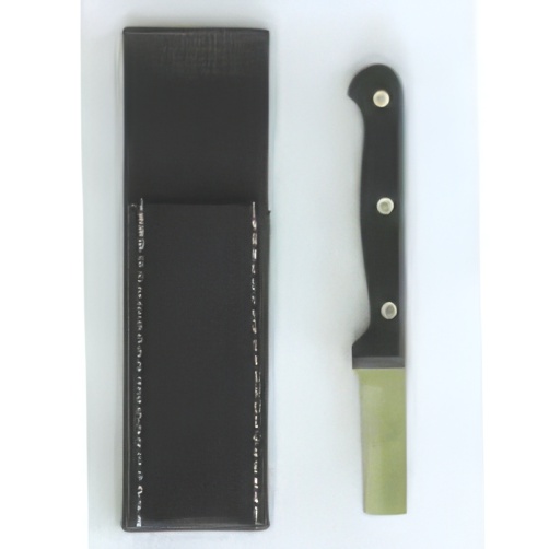 Dalton Safety Knife w/sheath "DIR" Black Handle / Black Sheath - Product Image