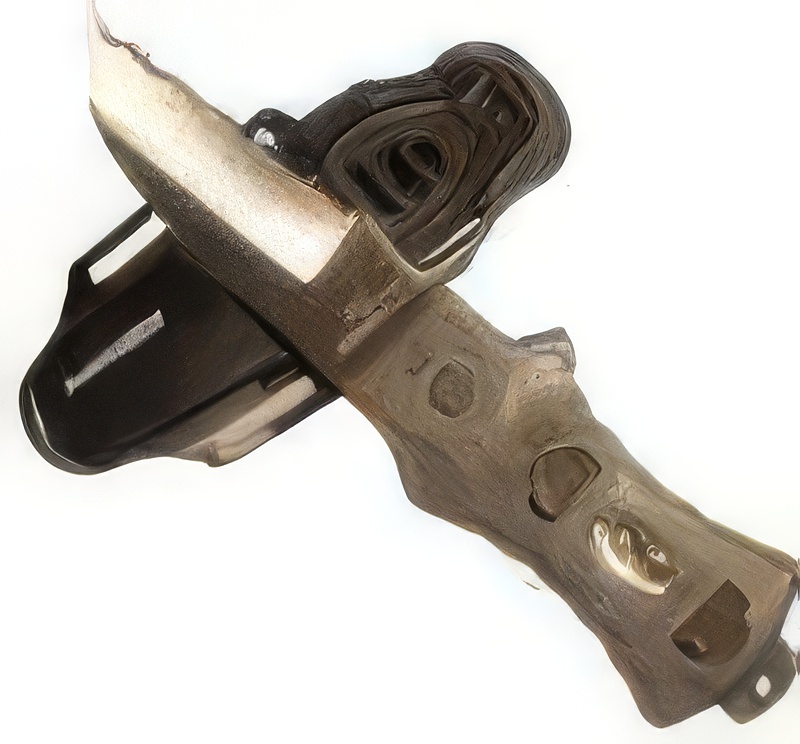 Scalloped 3" Inch Knife Pink - Product Image