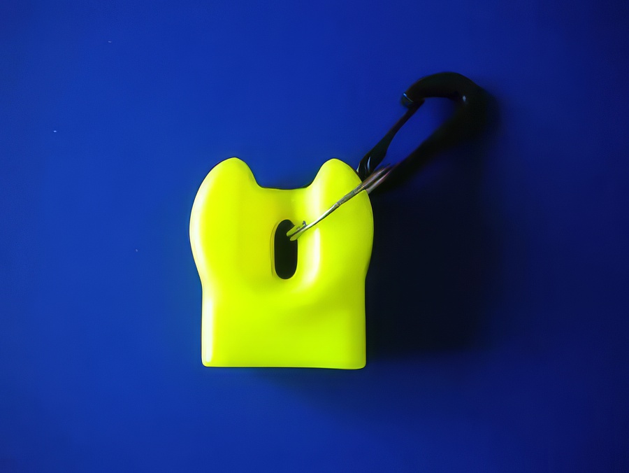 Yellow Mouth Piece Cover Flexible Vinyl  "Mouthpiece Type" - Product Image
