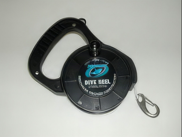 290' Recreational Reel with white line "BLACK body" - Product Image