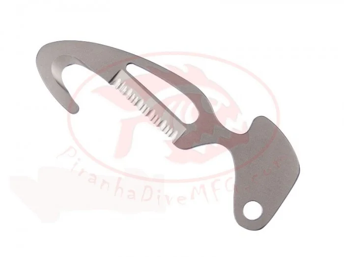 CompactTitaniumLineCutterwSheathIncludes3feetof18Bungee